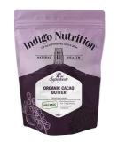 Indigo Herbs Organic Cacao Butter 500g - Pure, Natural, and Vegan-Friendly - Buy Online on GoSupps.com