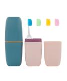 Buy TACYKIBD 2PCs Portable Toothbrush Travel Case - Travel Holder & Toothpaste Storage for Home & Business Trips - Buy Online on GoSupps.com