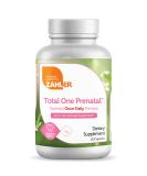 Zahler Total One Prenatal Essential Once-Daily Prenatal 120 Capsules - Buy Online on GoSupps.com