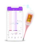 EasyHome Smart Basal Thermometer with Large Backlit Screen | FSA Eligible | Period Tracker with Premom App | Accurate Fertility Prediction #EBT-300 - Buy Online on GoSupps.com
