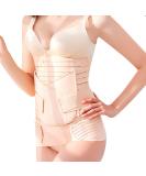 Lekeplus 3 in 1 Postpartum Belly Band Wrap C Section Recovery Belt - Beige L - Buy Online on GoSupps.com