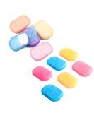 TXIN 200 Sheets Disposable Hand Washing Paper Soap Flakes - Scented Foaming Mini Bath Slice Sheets for Travel, Camping, Hiking (10 Boxes) - Buy Online on GoSupps.com