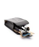 M hle Travel Set - Silvertip Fibre Brush & Gillette-Compatible Razor in Black Leather Case | Premium Shaving Accessories for International Shipping - Buy Online on GoSupps.com