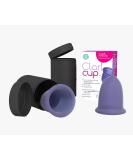 Claricup menstrual cup- medical antimicrobial silicone size 2- delivery with transport and disinfection box.1 piece (1 Pack) - Buy Online on GoSupps.com