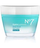 No7 Hydraluminous Water Surge Gel Cream - Vitamin C + E Face Moisturizer - 50ml - Buy Online on GoSupps.com
