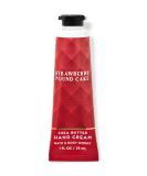 Bath & Body Works Strawberry Pound Cake Shea Butter Hand Cream 1oz - Travel Size - Buy Online on GoSupps.com