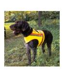 Reflective Dog Vest AKAH Size 1 - Yellow Safety Warning Vest for Dachshunds with Neck Circumference | International Shipping - Buy Online on GoSupps.com