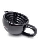 Goodfellas Smile Scuttle - Premium Black Ceramic Bearded Man | International Shipping - Buy Online on GoSupps.com