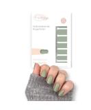 Fairy Nail nail foils plain olive | Nail polish strips for fingernails | 16 nail stickers for the perfect manicure at home Green - Buy Online on GoSupps.com