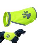 High Visibility Reflective Dog Security Vest - Safety Clothing for Small & Large Dogs - Perfect for Outdoor Hiking & Walking (XXL Yellow) - Buy Online on GoSupps.com