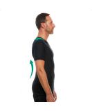 Anodyne Posture Shirt for Men | High-Up Shirt for Posture Correction | Improve Posture & Reduce Pain | Medically Approved | Medium - Black - Buy Online on GoSupps.com