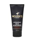 Woody's Hydrating Face Moisturizer for Men - Lightweight & Fast-Absorbing 5 Fl Oz with Menthol - International Shipping Available - Buy Online on GoSupps.com