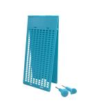 Buy Blue Plastic Braille Board 9x28 with 2 Styluses - International Shipping Available - Buy Online on GoSupps.com