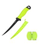 Seaknight Fishing Knife 5.7 - Razor Sharp Stainless Steel Fillet Knife with Slipproof Rubber Grip & Protective Sheath | Perfect for International Anglers - Buy Online on GoSupps.com