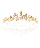 NODG Gold Tiaras for Women Bride Rhinestones Crowns for Women Gold Headbands for Women Crystal Pearl Bridal Tiaras and Crowns for Wedding Birthday Party Prom - Buy Online on GoSupps.com