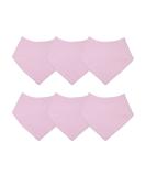 Royal Icon Baby Bandana Bibs - Soft & Absorbent Dribble Bibs 0-6 Months for Newborn Boys & Girls - Set of 6 Pink Bibs - Buy Online on GoSupps.com
