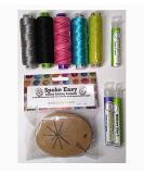 Sue Spargo Basics Sampler Pack: Ellana & Eleganza Threads, Razzle Dazzle, Needles & Template - Buy Online on GoSupps.com
