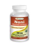 Best Naturals Noni 400mg - 240 Capsules | Pure Hawaiian Noni Supplement - Buy Online on GoSupps.com