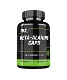 Buy Beta Alanine 800 mg - 180 Vegan Capsules | 6-Month Supply - Premium Amino Acid Supplement - MZ International Shipping - Buy Online on GoSupps.com