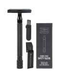 Fomiyes Manual Razor Set - Old Style Butterfly Razor & Dual Nasal Hair Trimmer | High-Quality ABS 10.3x4cm | International Shipping Available - Buy Online on GoSupps.com