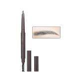 Buy Dual End Eyebrow Pencil - Automatic Rotary Eyebrow Makeup with Brush (4# Gray) for Perfect Brows | International Shipping Available - Buy Online on GoSupps.com