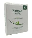 Simple 26058 Hand Soap Bars 100 g White (Pack of 6)" Unscented 125 g (Pack of 6) - Buy Online on GoSupps.com