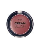 Avon Soft Plum Cream Blush - Lightweight & Easy-to-Blend Formula for Natural Sheer Color - Buy Online on GoSupps.com