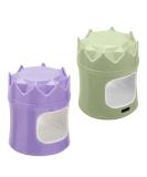 Mini High-Efficiency UV Nail Lamp - Dual Light Source Type-C Powered - On-The-Go Nail Art (Purple+Green) - Buy Online on GoSupps.com