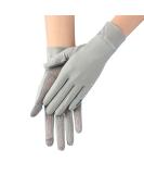 UV protection gloves summer drive gloves comfortable unisex bicycle gloves sun protection wrist gloves anti uv cooling breathable elastic summer gloves for outdoor car driving gray - Buy Online on GoSupps.com