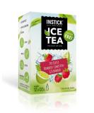 Intick Sugar-Free Iced Tea Powder - Raspberry & Lime Flavor | Vegan Black Tea Drink | 12 x 0.5-1L | Low Calorie & Vitamin C Boost - Buy Online on GoSupps.com