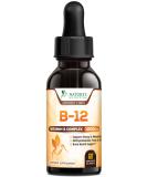 Extra Strength Vitamin B12 Energy Drops 1200mcg - Liquid Methylcobalamin Supplement for Adults - Gluten-Free - 2 Fl Oz - Buy Online on GoSupps.com