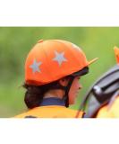 Shires EQUI-FLECTOR Hat Cover Orange One Size - Buy Online on GoSupps.com