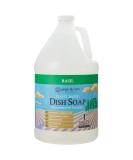 Ginger Lily Farms Botanicals Plant-Based Liquid Dish Soap, Concentrated Formula with Max Grease Cleaning Power, Cruelty-Free, Basil Scent, 1 Gallon Refill (128 Fl. Oz.) 128 Fl Oz (Pack of 1) - Buy Online on GoSupps.com