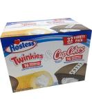 Hostess Twinkies & Cupcakes (32 Pack) - Individually Wrapped Snacks for Freshness - Buy Online on GoSupps.com