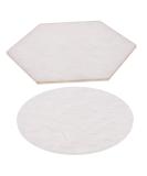2pcs Resin Nail Display Palette - Manicure Mixing Tray for Nail Art | Colorful Nail Salon Props - Buy Online on GoSupps.com