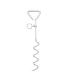 Milestone Camping 31690 Outdoor Corkscrew Tie Out Stake / Keyring Attachment / Tether Pets and Tents / Ideal for Camping Hiking Fishing and More - Buy Online on GoSupps.com