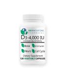 Bio-Innovations Pharmacal Vitamin D3-4000 IU - 120 Capsules | Supports Muscles, Bones, Teeth, and Immune Health - Buy Online on GoSupps.com