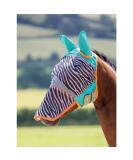 Shires Zeb-Tek Fly Mask - Zebra Print Full zebra Full - Buy Online on GoSupps.com