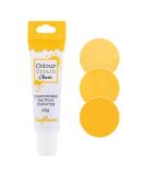 COLOUR SPLASH Food Colouring Gel Tube Edible Ingredients Highly Concentrated Gels Easy to Use Squeezy Tubes Transform Plain Cakes Into Bright Eye-Catching Creations - Sunflower Yellow 25g 25 g (Pack of 1) Sunflower - Buy Online on GoSupps.com