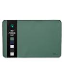 Pet Junkie Silicone Dog Bowl Mat - Waterproof Feeding Placemat for Pets - Green - Buy Online on GoSupps.com