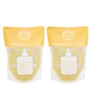 Panier des Sens Orange Blossom Liquid Hand Soap Refills - 32.8Floz/1000ml - 96% Natural Made in France Marseille Soap - Buy Online on GoSupps.com