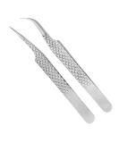 Russian Mega Volume Lash Tweezers Set - Curved Gold Eyelash Extension Kit for False Lashes - Buy Online on GoSupps.com