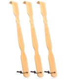 RENOOK Bamboo Back Scratcher - 3 Pack Long Handle for Adults, Women, Men & Kids - Durable & Thickened Wood Scratcher for Itch Relief - Buy Online on GoSupps.com
