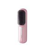 Portable Rechargeable Hair Straightening Brush - USB Multi-Functional Styling Brush for Women & Men (Pink - Buy Online on GoSupps.com