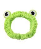 Ikasus Cute Frog Headband | Face Washing Hair Bands for Women | Sweet Elastic Wide-Brimmed Animal Hair Accessories - Buy Online on GoSupps.com