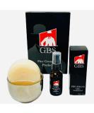 Shop G.B.S Men's Smooth Stainless-Steel Shave Bowl with Soap & Pre-Shave Oil - Premium International Shipping - Buy Online on GoSupps.com