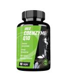 Coenzyme Q10 100mg - 90 Capsules | 3 Months Supply | MZ - Premium Quality Supplement for Energy & Heart Health - Worldwide Shipping - Buy Online on GoSupps.com
