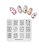 Christmas Theme Nail Art Stamping Plate - Gift Pattern Gingerbread Man Design - Manicure Print Tool CH004 - Buy Online on GoSupps.com