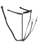 Gallop Economy Leather Breastplate Martingale Full Size Black - Buy Online on GoSupps.com