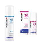 ultrasun Sports SPF 30 Transparent Sun Protection Gel 200 ml + Sun Protection SPF30 - Buy Online on GoSupps.com